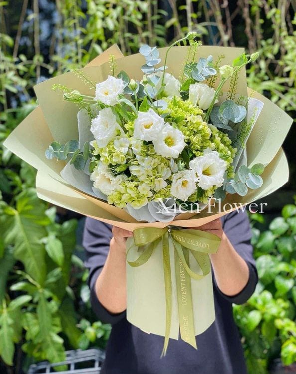 Bó Hoa Trong Veo 2 — Hoa Bó