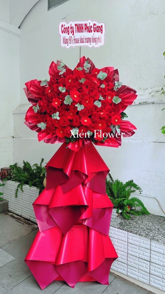 Kệ Hoa Chúc Mừng Hưng Phú — Kệ Hoa Chúc Mừng