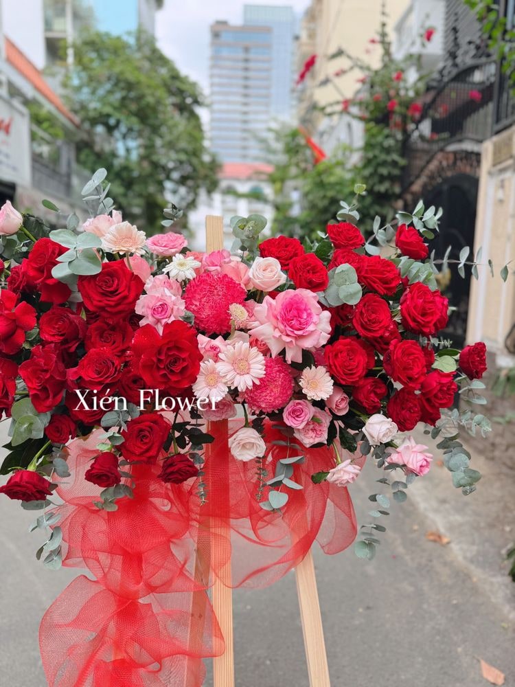 Kệ Hoa Chúc Mừng Trường Khang — Kệ Hoa Chúc Mừng