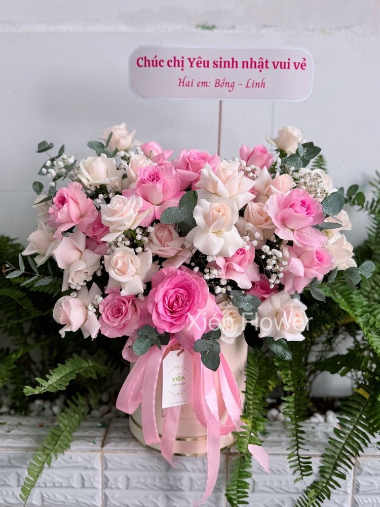 Giỏ Hoa Mama Love — Giỏ Hoa