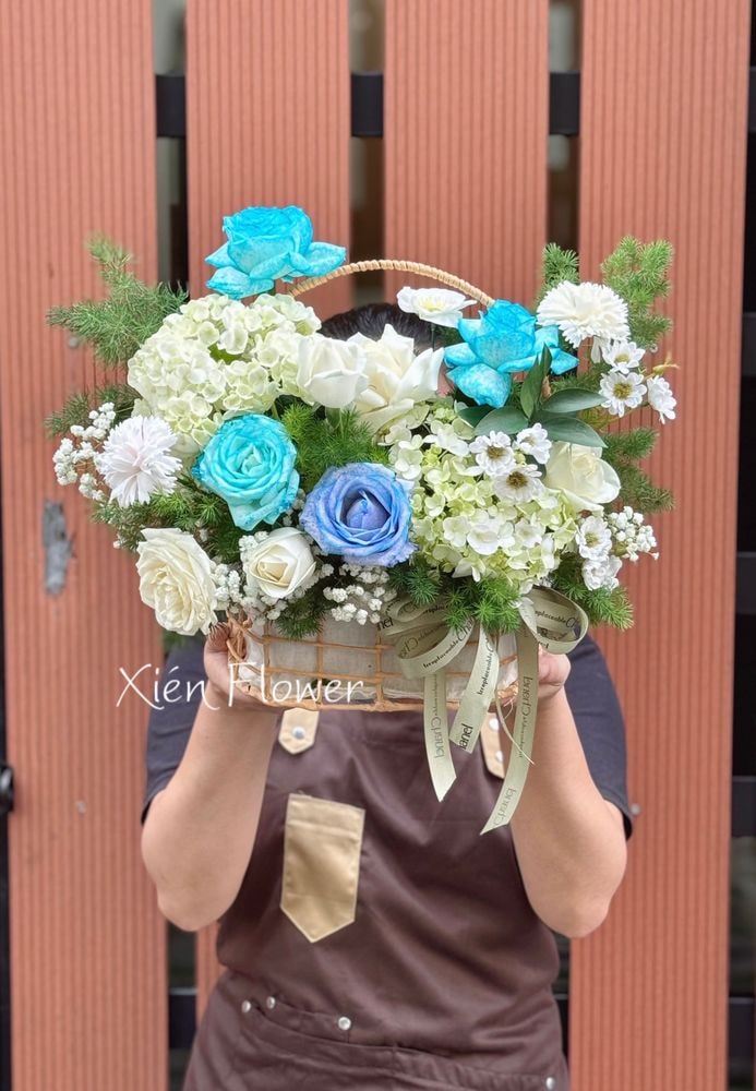 Giỏ Hoa Thanh Khiết — Giỏ Hoa