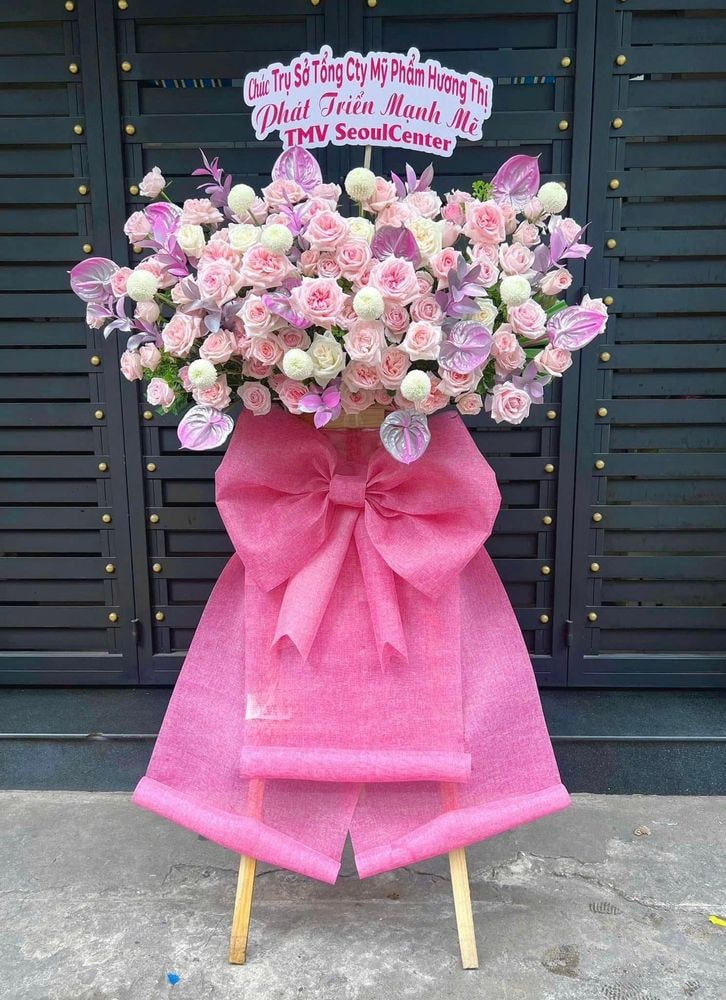 Kệ Hoa Chúc Mừng Hồng Phát — Kệ Hoa Chúc Mừng