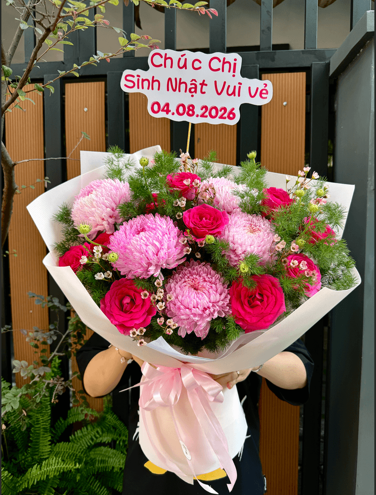 Vạn Điều Hồng — Hoa Bó
