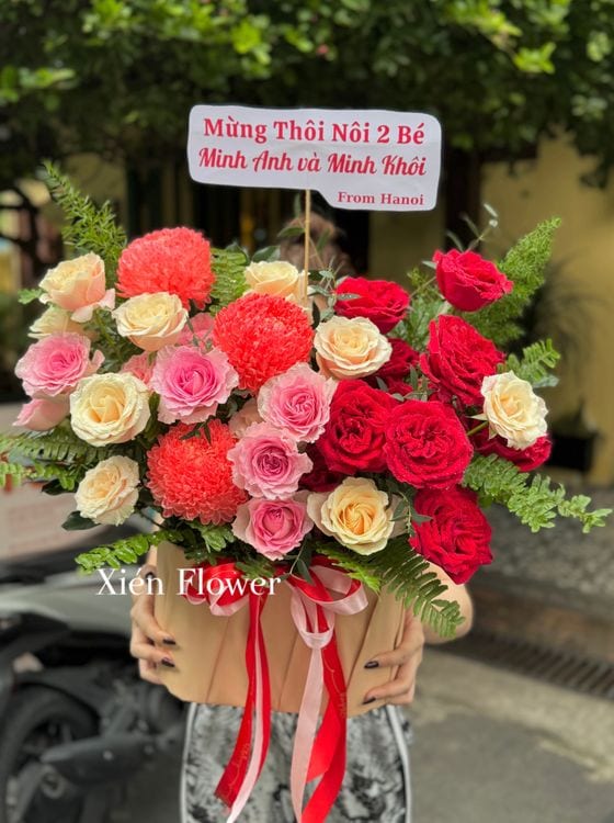 Giỏ Hoa Little Blessings — Giỏ Hoa